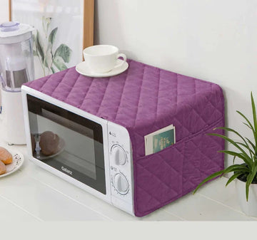 Quilted Oven Cover - Purple