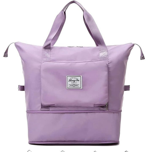 Waterproof Foldable Travel Bag - Lilac Purple