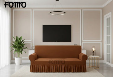 Sofa Cover in Micro Mash Stuff - Copper