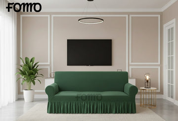 Sofa Cover in Micro Mash Stuff - Zink