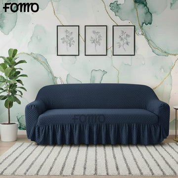 Butterfly Fabric Sofa Cover - Blue