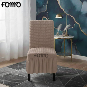 Fluffy Bubble Fabric Chair Cover - Moose